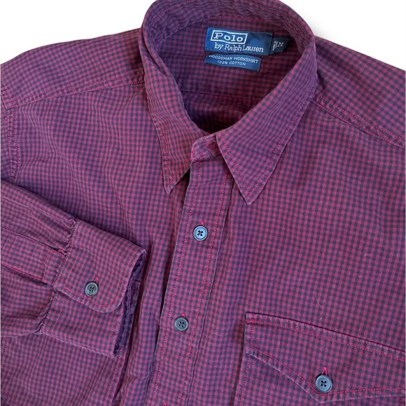 Ralph Lauren Other - Polo Ralph Lauren Woodsman Workshirt Mens Medium‎ Red Plaid Lumberjack Pockets